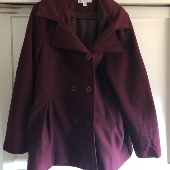 target burgundy jacket